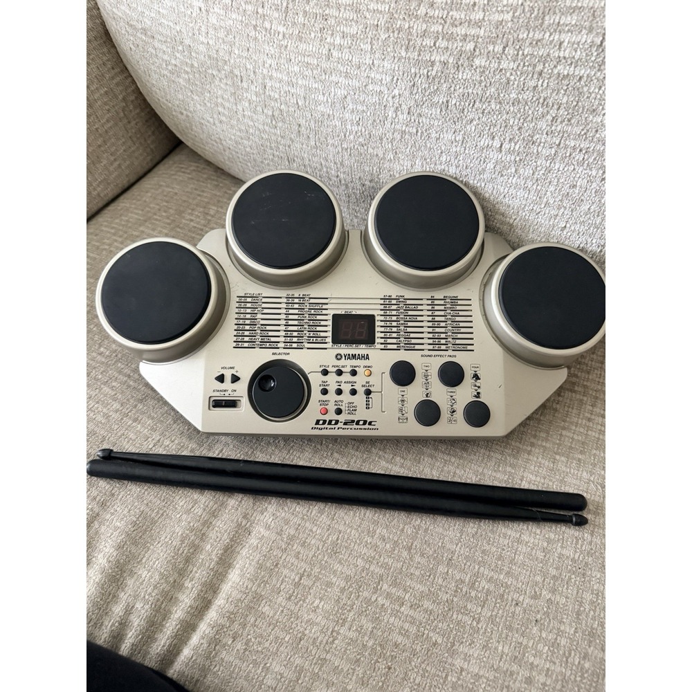 Yamaha Digital Percussion Drums (DD-20S) plug in or battery powered‎ W/ sticks